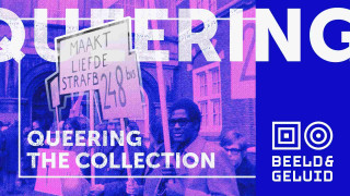 Grafisch beeld van sympo queering the collection