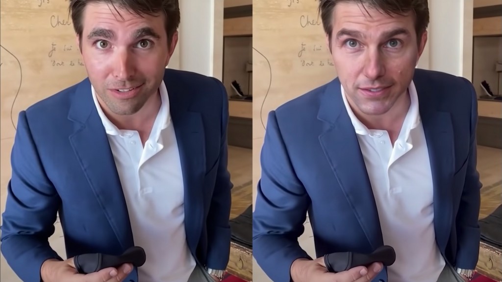 Deepfake of Tom Cruise