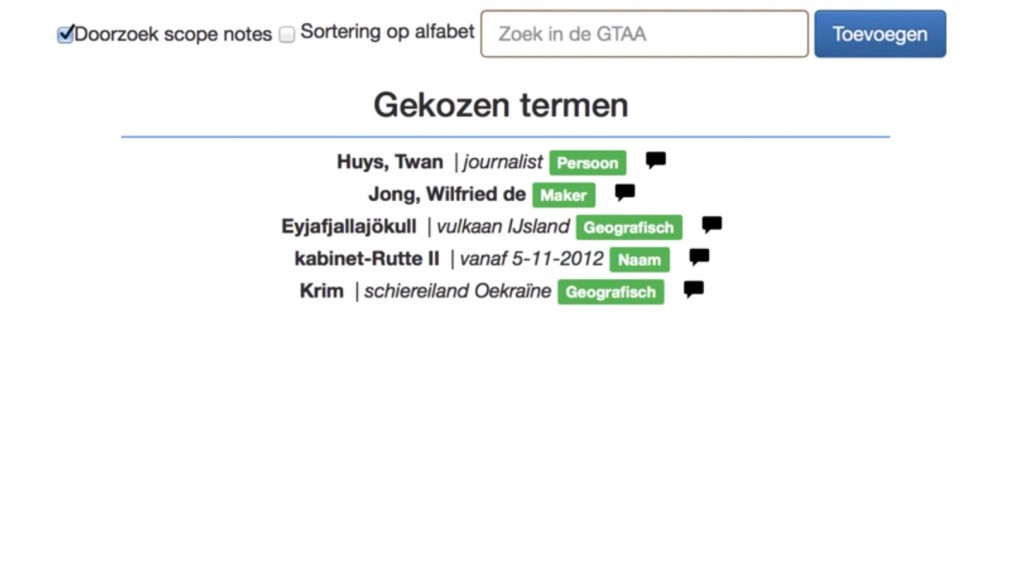 Beeld van de GTAA