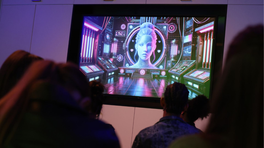 Foto van de Juffrouw, de AI-tool waarmee leerlingen in de wereld van desinformatie duiken