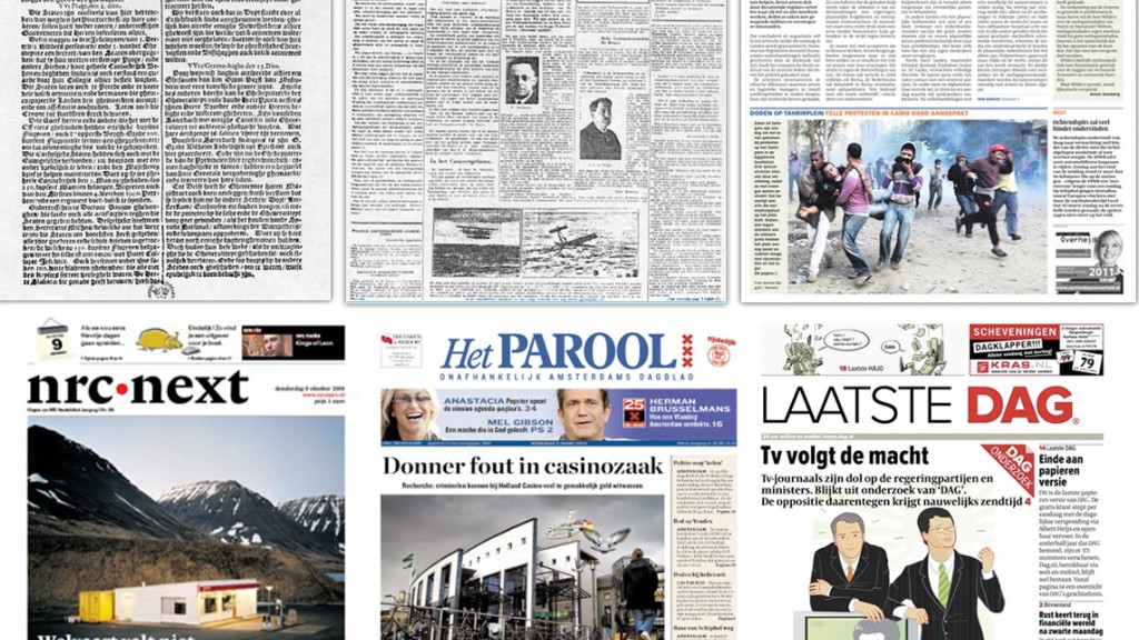 Verschillende kranten