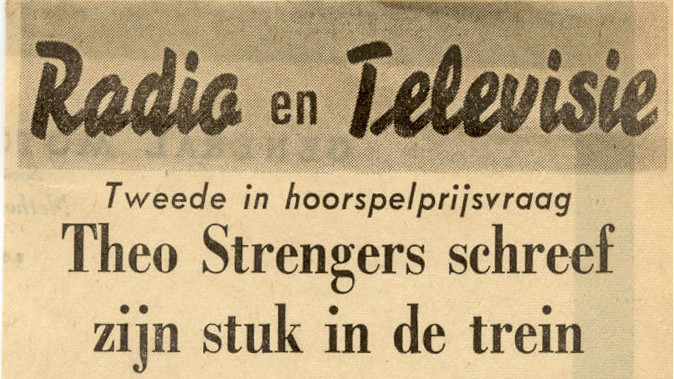 Theo Strengers in de krant