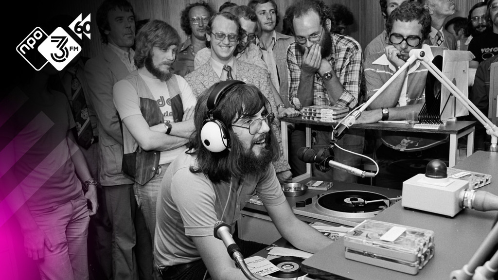 Oude Hilversum 3 studio met Felix Meurders