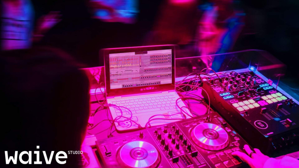 Foto van draaitafels 