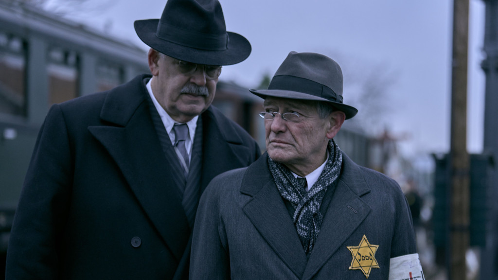 Asscher en Cohen bij het treintransport