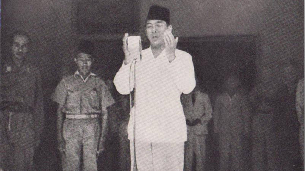 de proclamasi van Soekarno