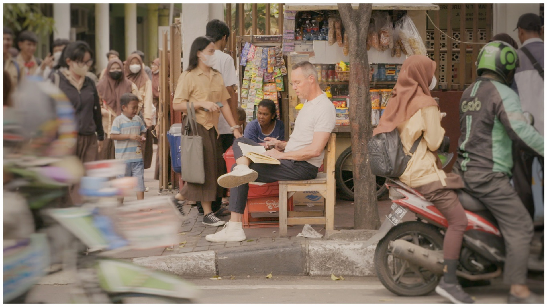 Hans Goedkoop in Indonesië