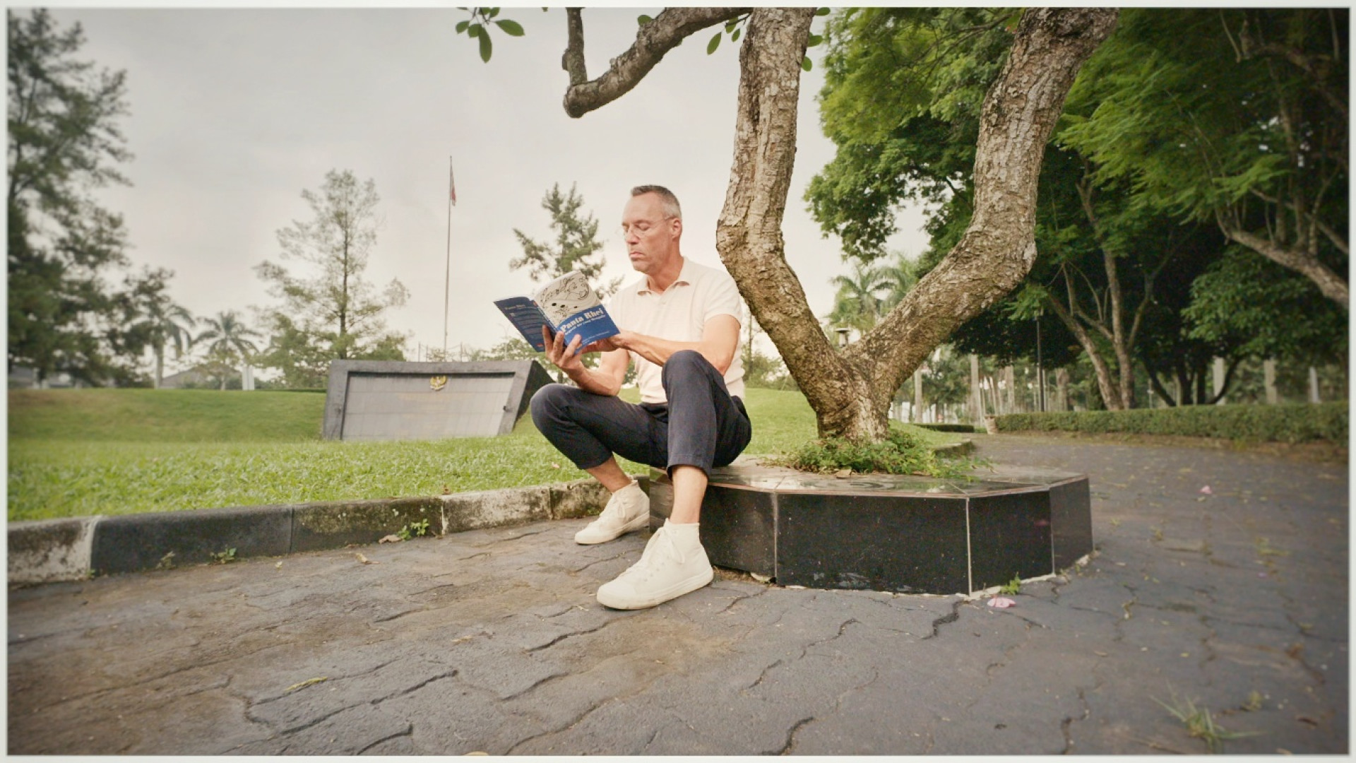 Hans Goedkoop in Indonesië