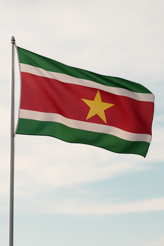 vlag van suriname