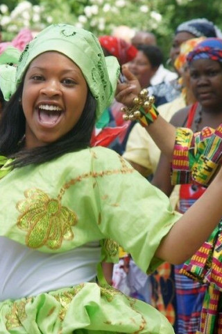 keti koti vrouw verkleed