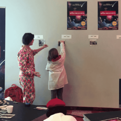 Testing at Cinekid Medialab