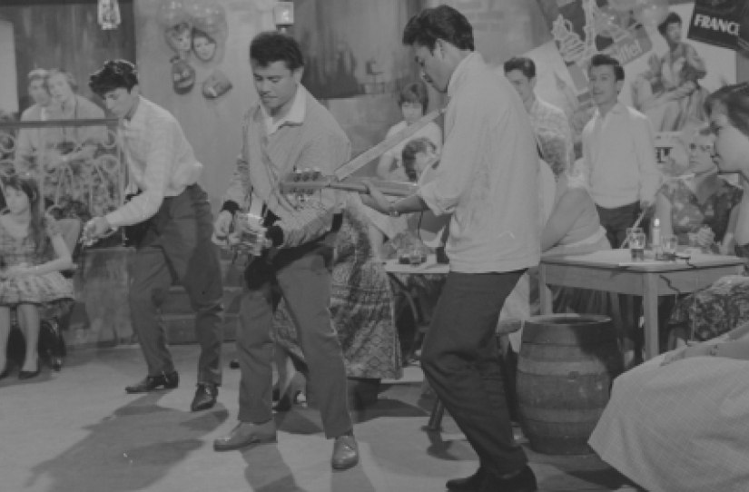 'Teenagers Instuif' 1959, een van de eerste jongerenprogramma's op tv