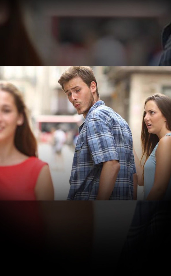 Meme Distracted Boyfriend
